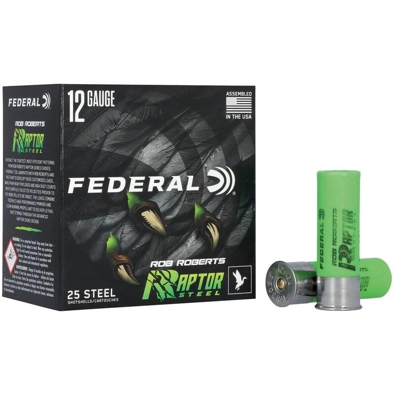Federal Cartridge Co. Federal Raptor Steel 12ga 3" 1.375OZ #3 Steel Shot