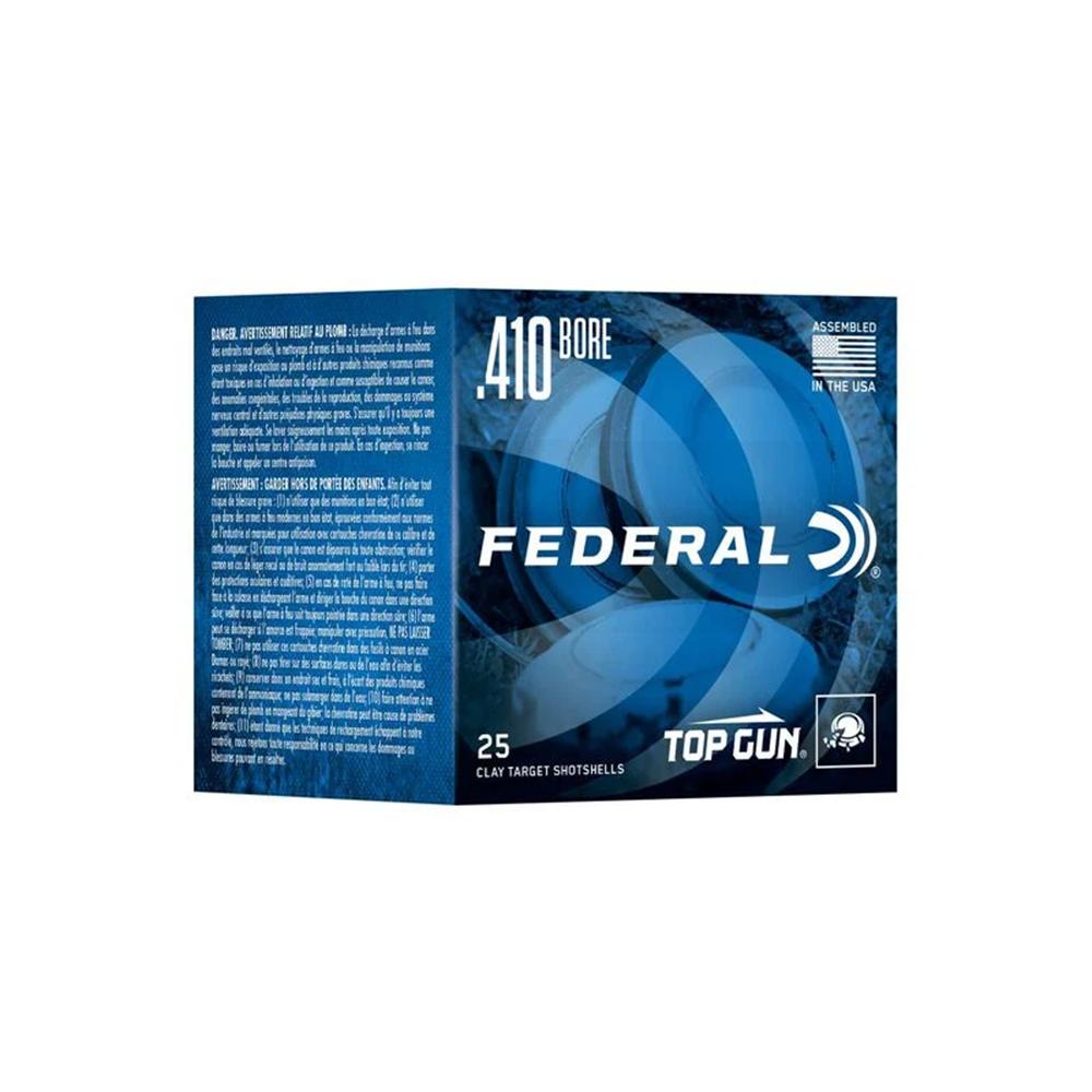 Federal Cartridge Co. Federal TOP GUN 410 2.5" #7.5 25/250 Partition