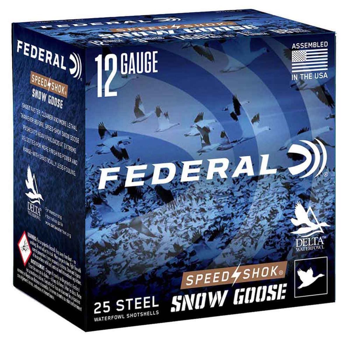 Federal Cartridge Co. Federal Speed-Shok Snow Goose Shotshells 12 ga 3" 1-1/4oz 1450 fps #2 25/ct