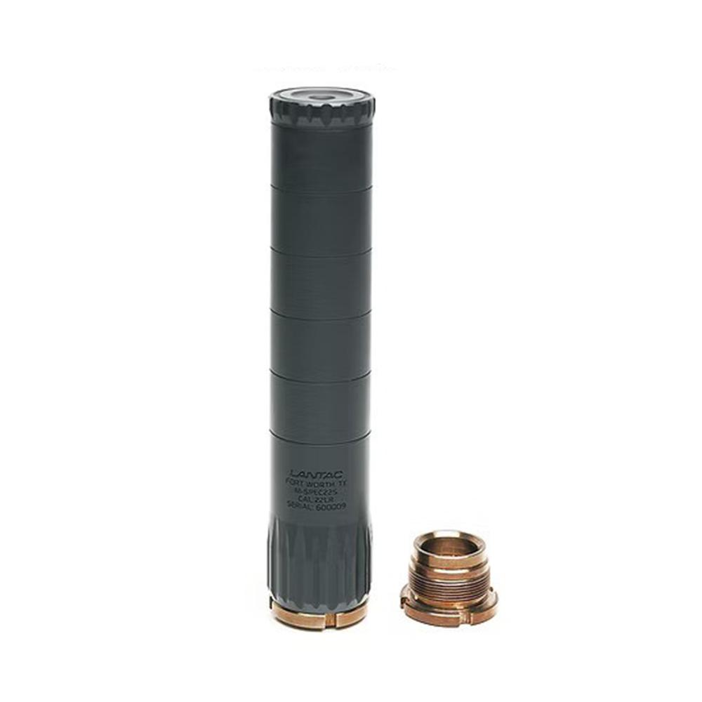 Lantac USA LLC Lantac M-SPEC 22S 22LR Suppressor - Includes 1/2x28 DT Hub and Plan B Hub