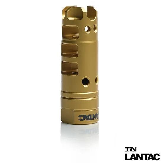 LanTac USA LLC LanTac Dragon TIN Coated Muzzle Break Titanium Nitride DLC Coating