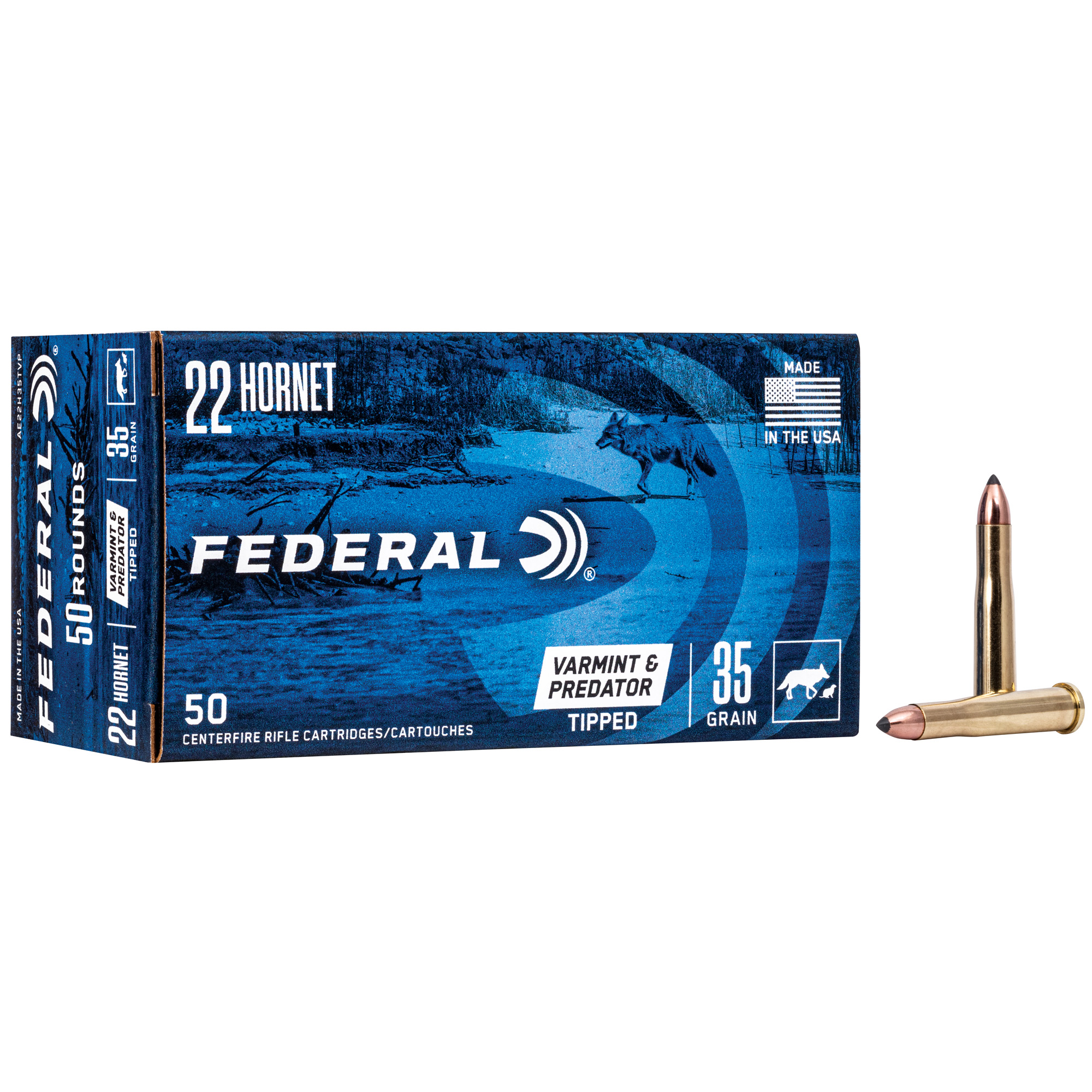 Federal Am Eagle V&p 22HRN 35GR 50/500