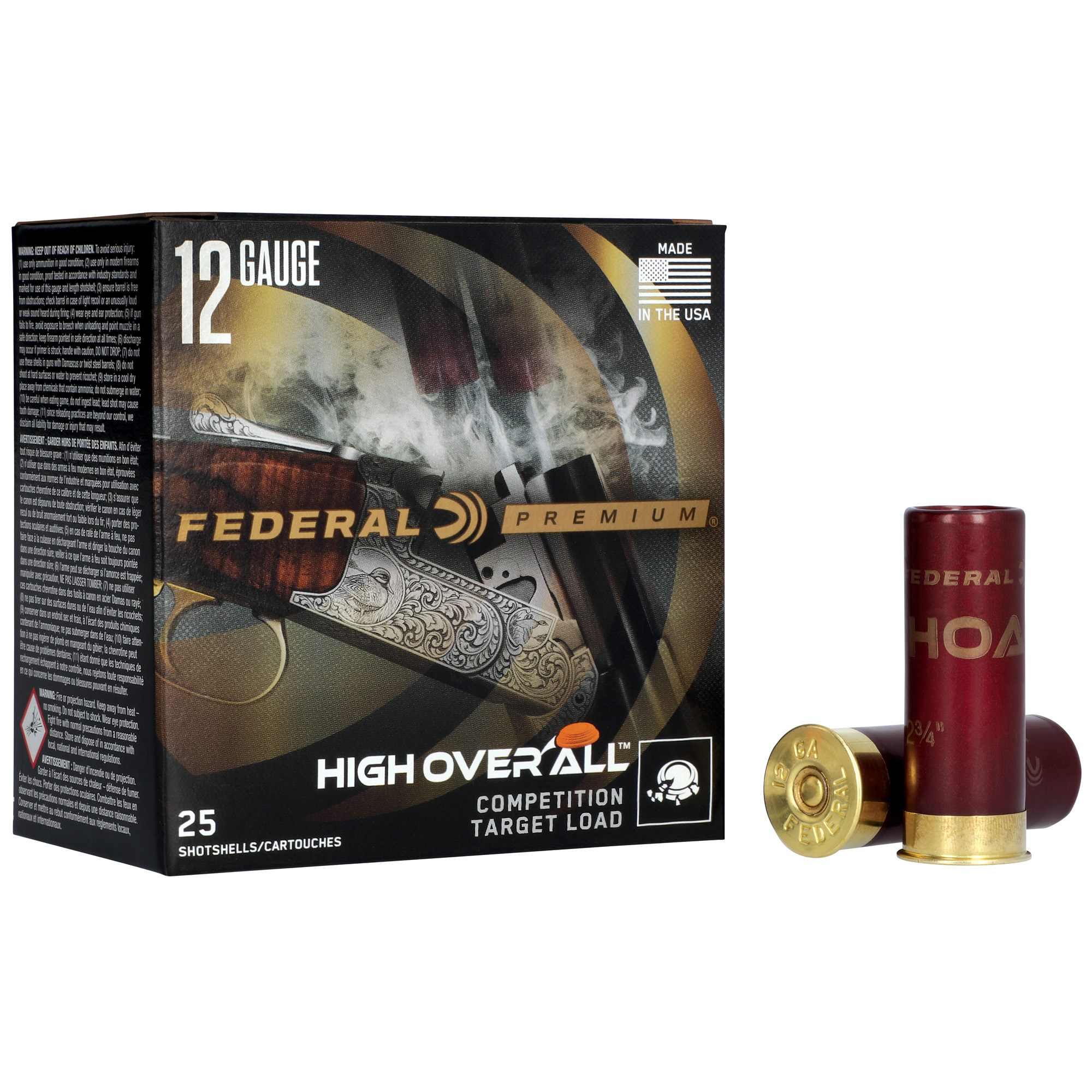 Federal HOA 12GA 2.75" #9 25/250 Partition
