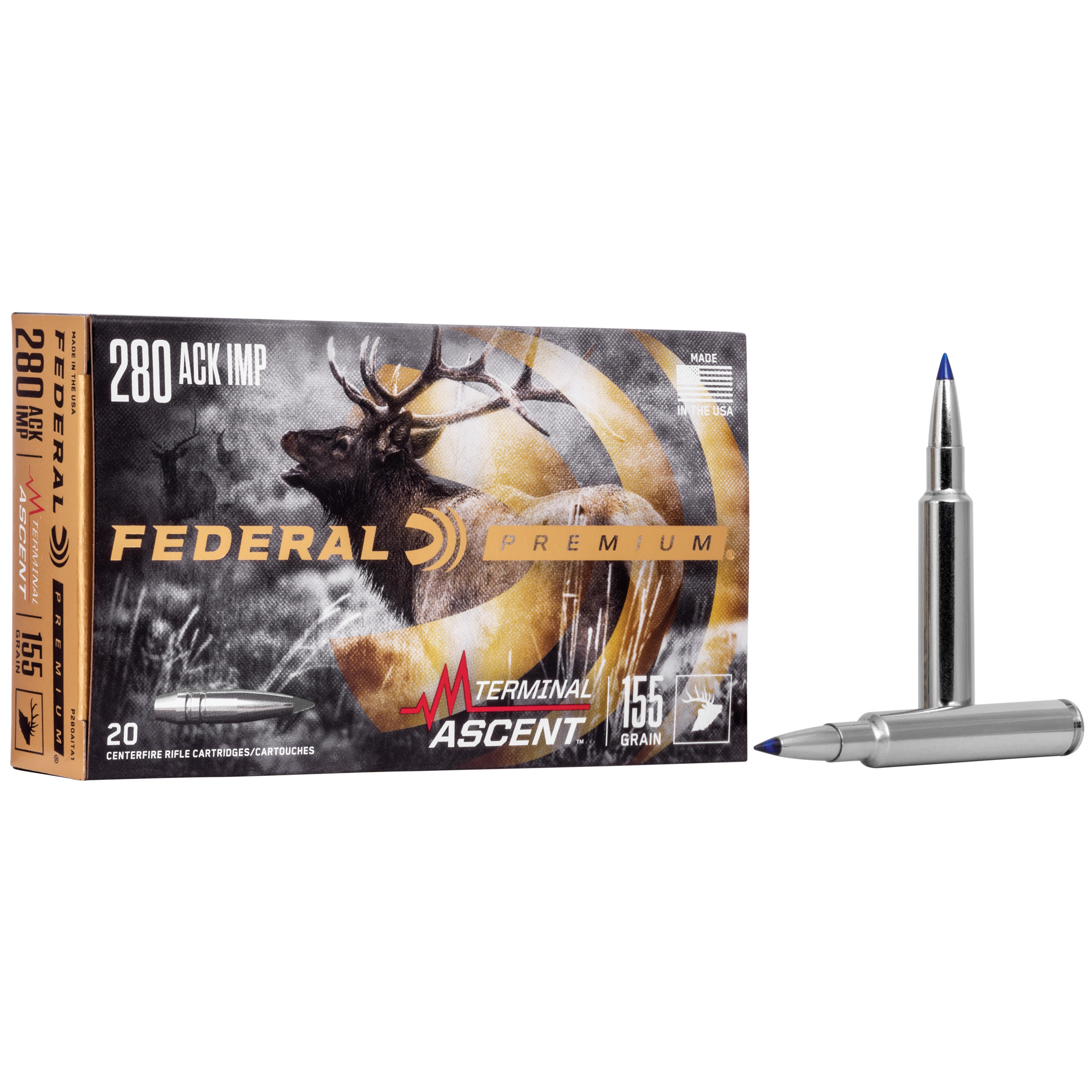 Federal Prm 280AI 155GR Ta 20/200 Terminal Ascent