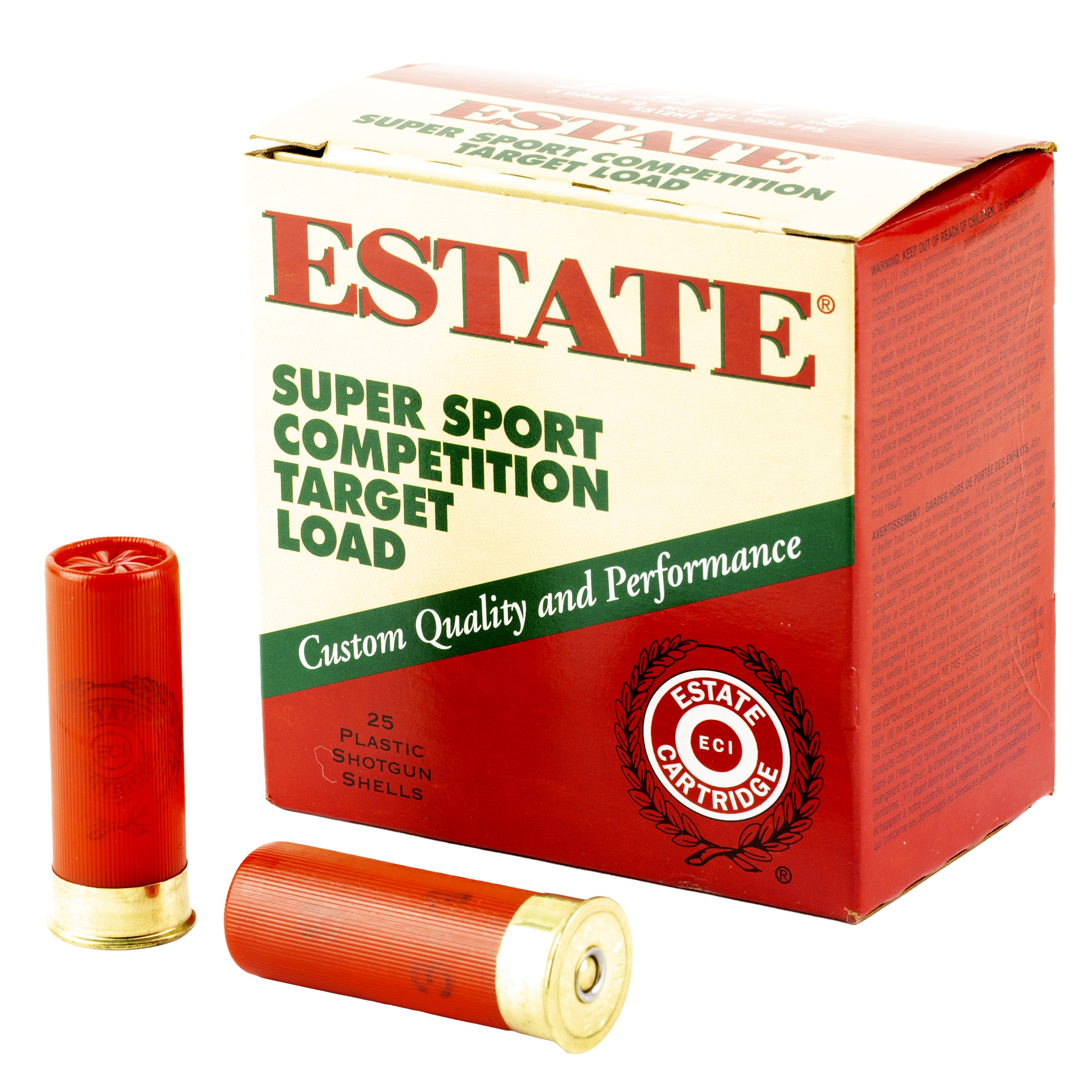 Federal ESTATE Stainless 12GA 2.75" #8 1 OZ 25/