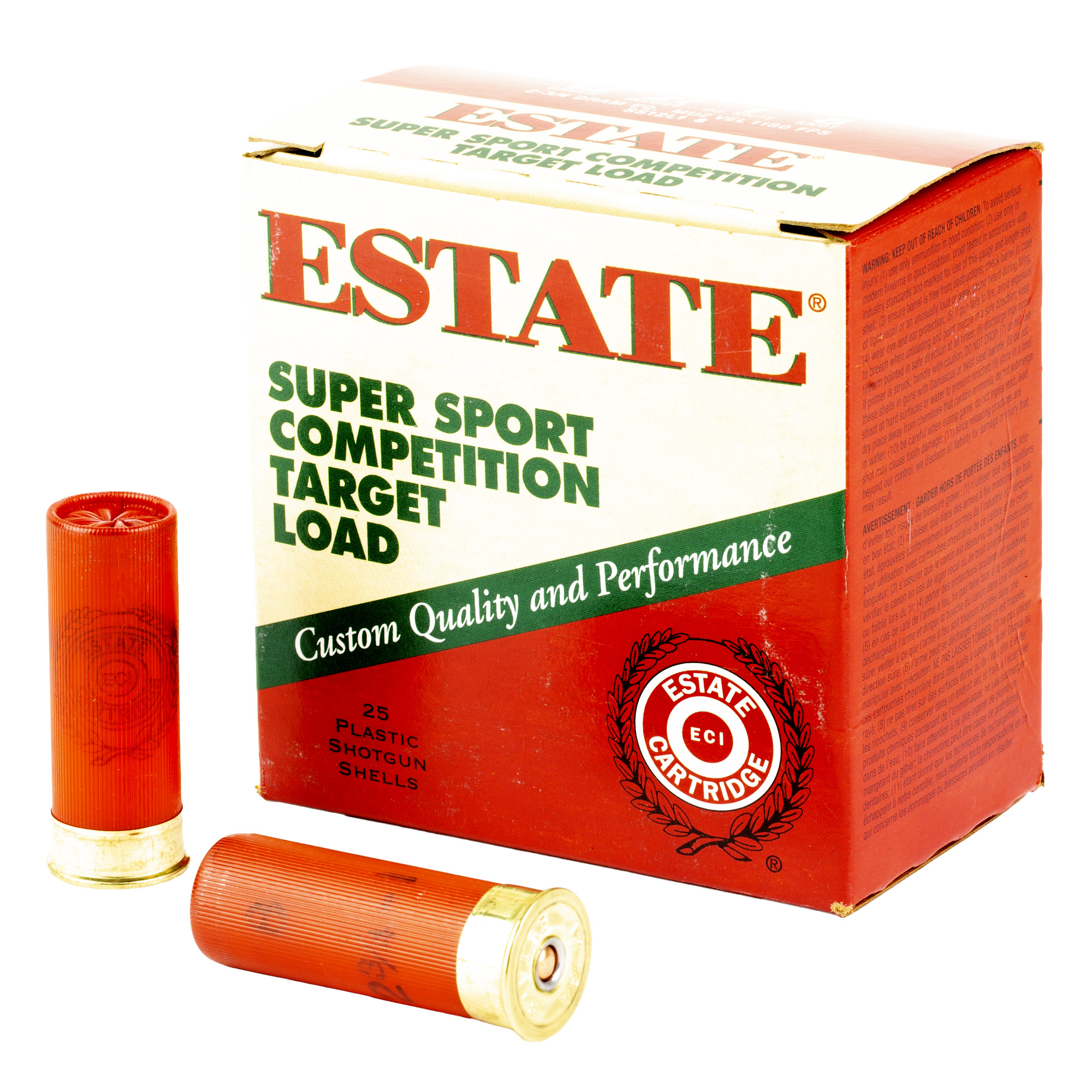 Federal ESTATE Stainless 12GA 2.75" #8 1 OZ 25/