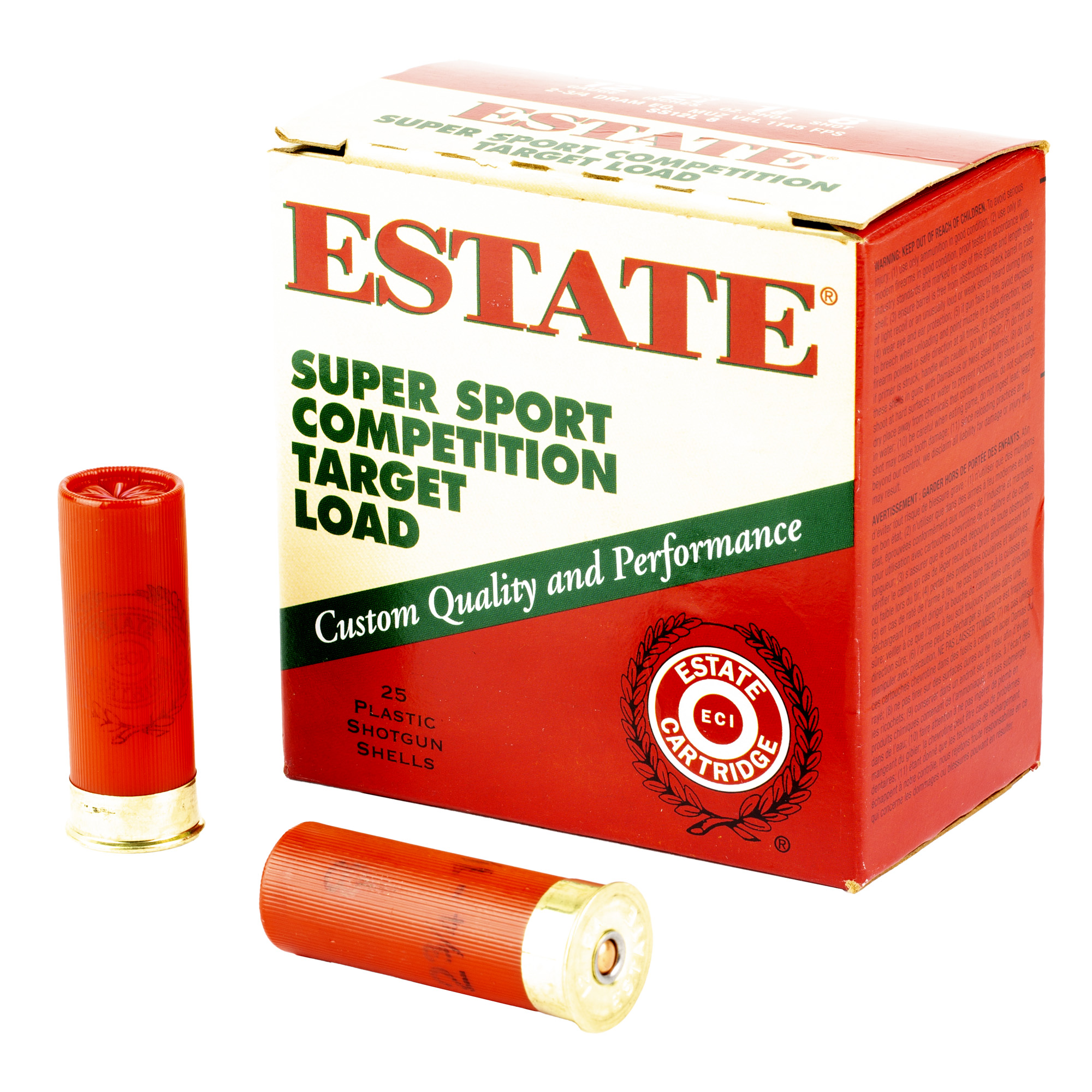 Federal ESTATE Stainless 12GA 2.75" #8 25/250