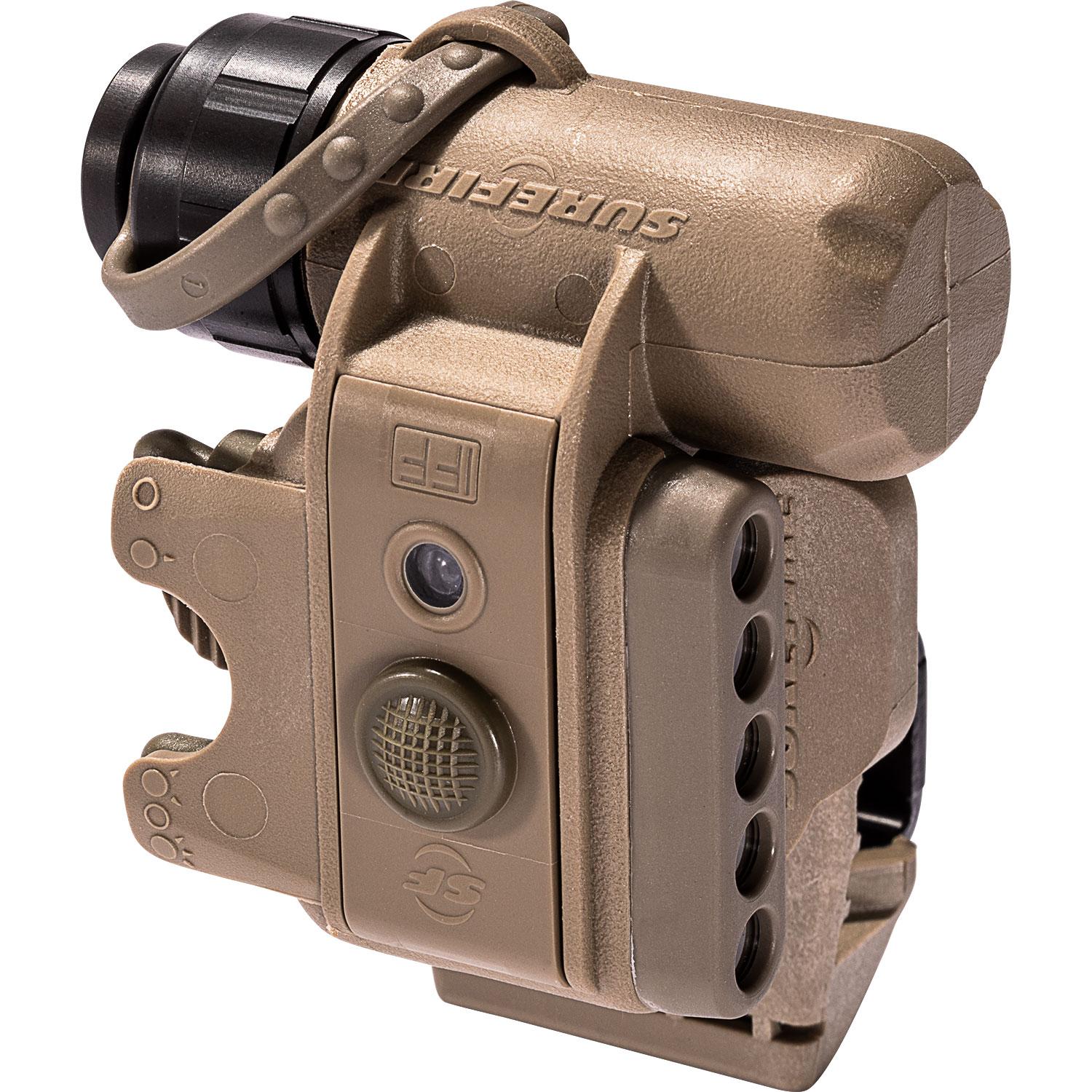 Surefire Helmet Light 3V 1.4-19.2 LU IR/WH/IR LEDS Tan Surefire Helmet Light 3V 1.4-19.2 LU IR/WH/IR LEDS Tan