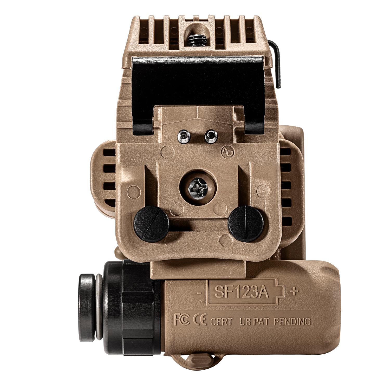 Surefire Helmet Light 3V 1.4-19.2 LU IR/WH/IR LEDS Tan Surefire Helmet Light 3V 1.4-19.2 LU IR/WH/IR LEDS Tan