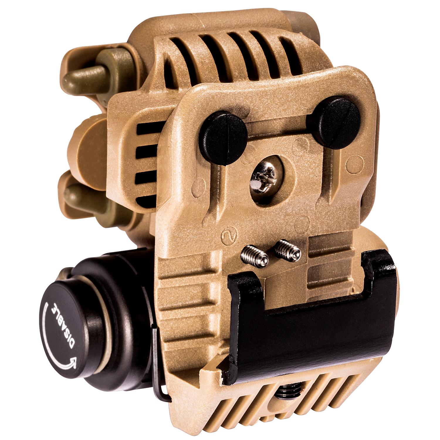 Surefire Helmet Light 3V 1.4-19.2 LU IR/WH/IR LEDS Tan Surefire Helmet Light 3V 1.4-19.2 LU IR/WH/IR LEDS Tan