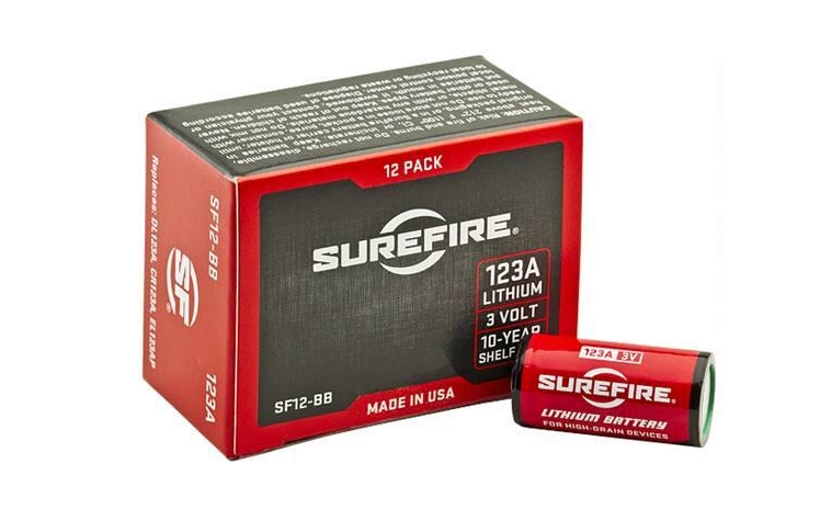 Surefire Llc Surefire Sf123a Lithium 3VOLT Batt 12PK Battery