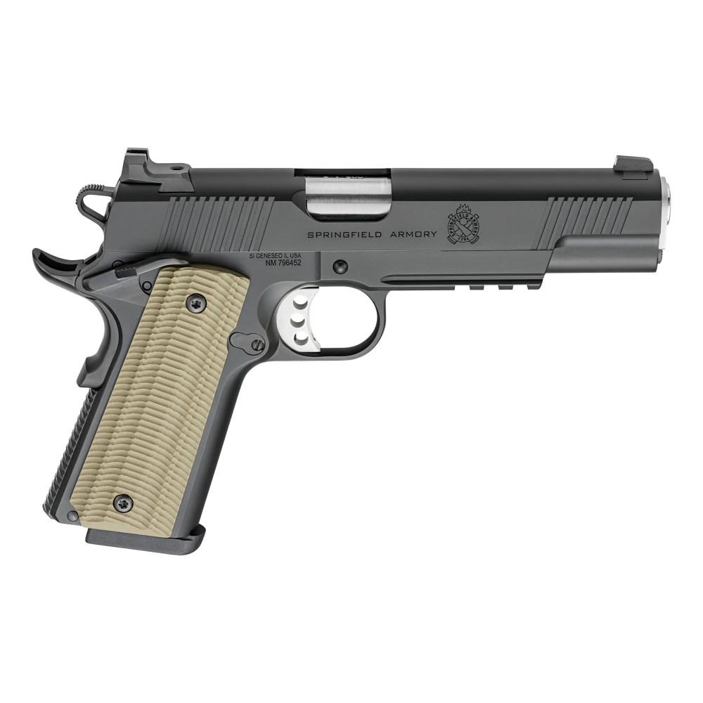 Springfield Armory Springfield 1911 Operator Handgun 9mm Luger 9rd Magazines(2) 5" Barrel G10 Grips Tritium