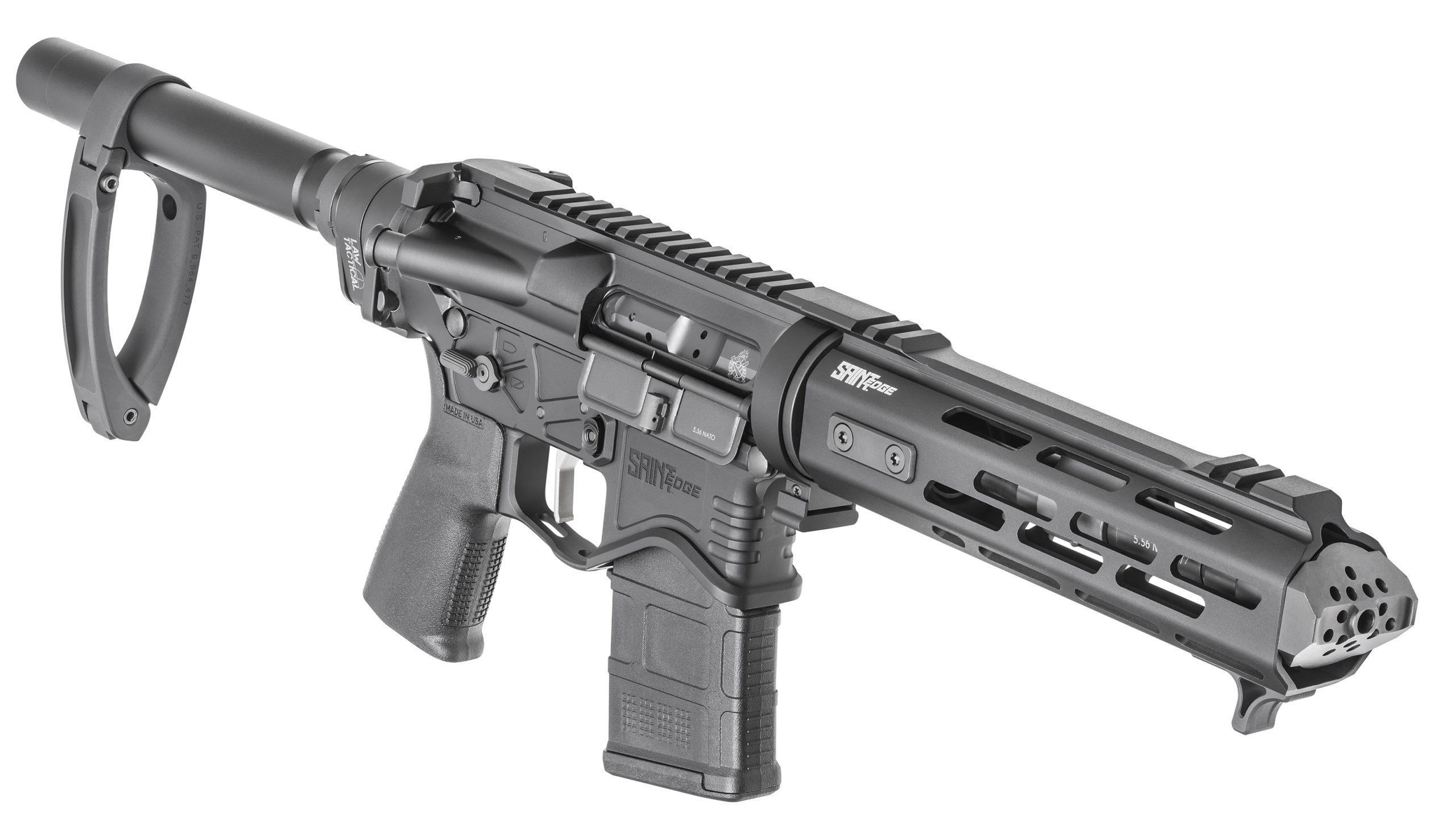 Springfield Armory Springfield SAINT Edge EVAC Rapid Takedown Pistol 5.56m 20rd Magazine 7.5" Barrel w/Brace