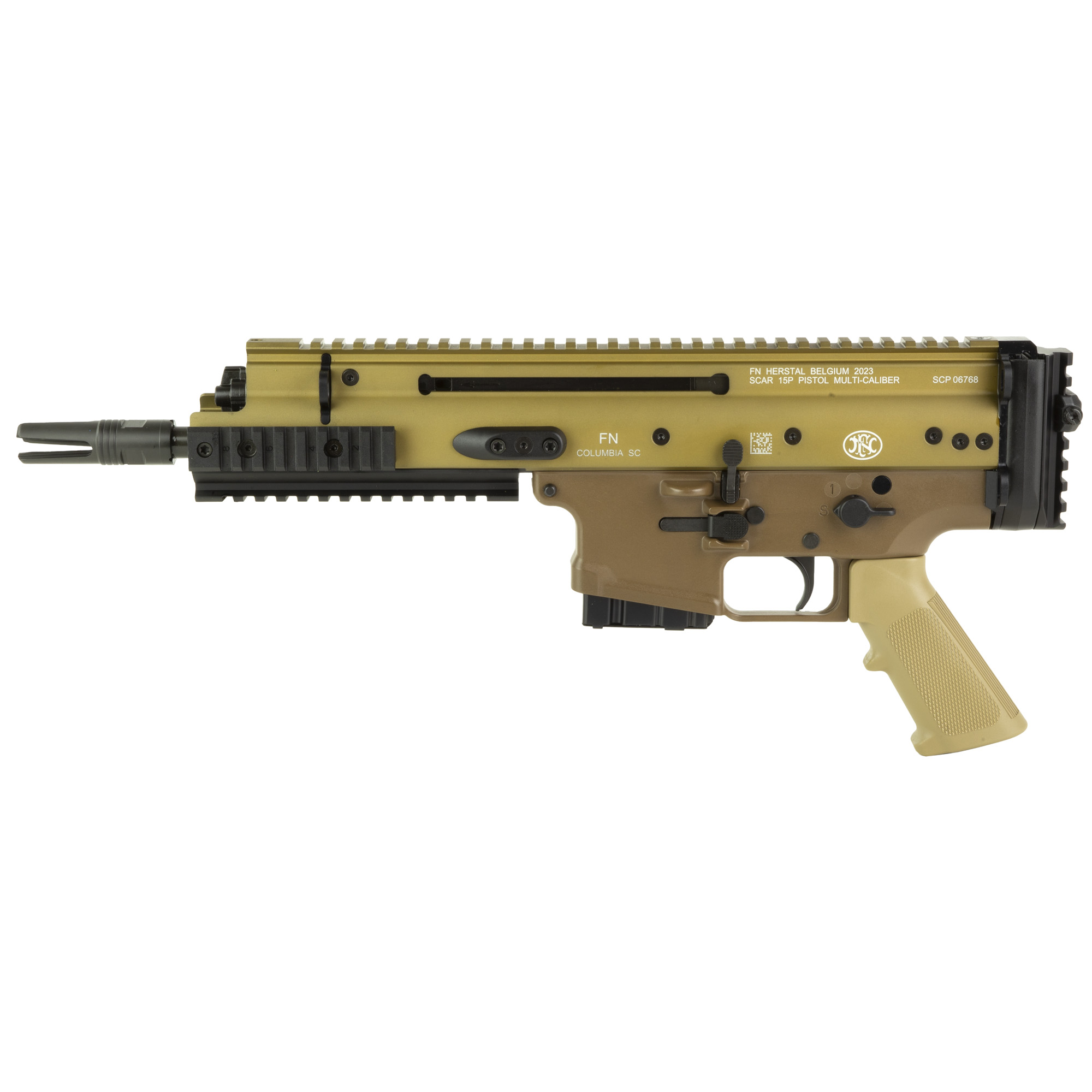 FN Scar 15P 5.56mm FDE 7.5" 10+1 Semi-Auto Pistol