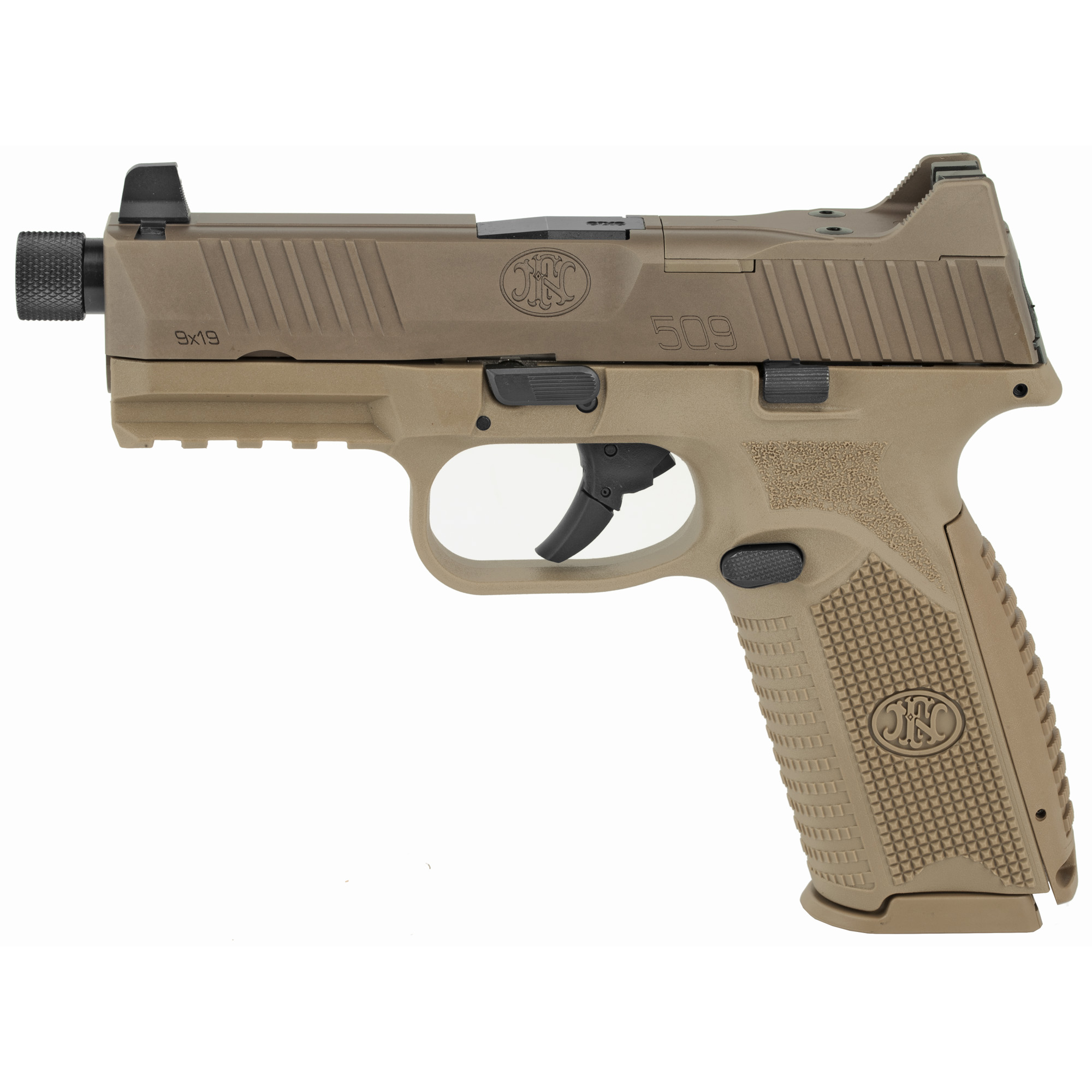 FN 509 Tact 9mm FDE 10+1 Ns Tb Semi-Auto Pistol