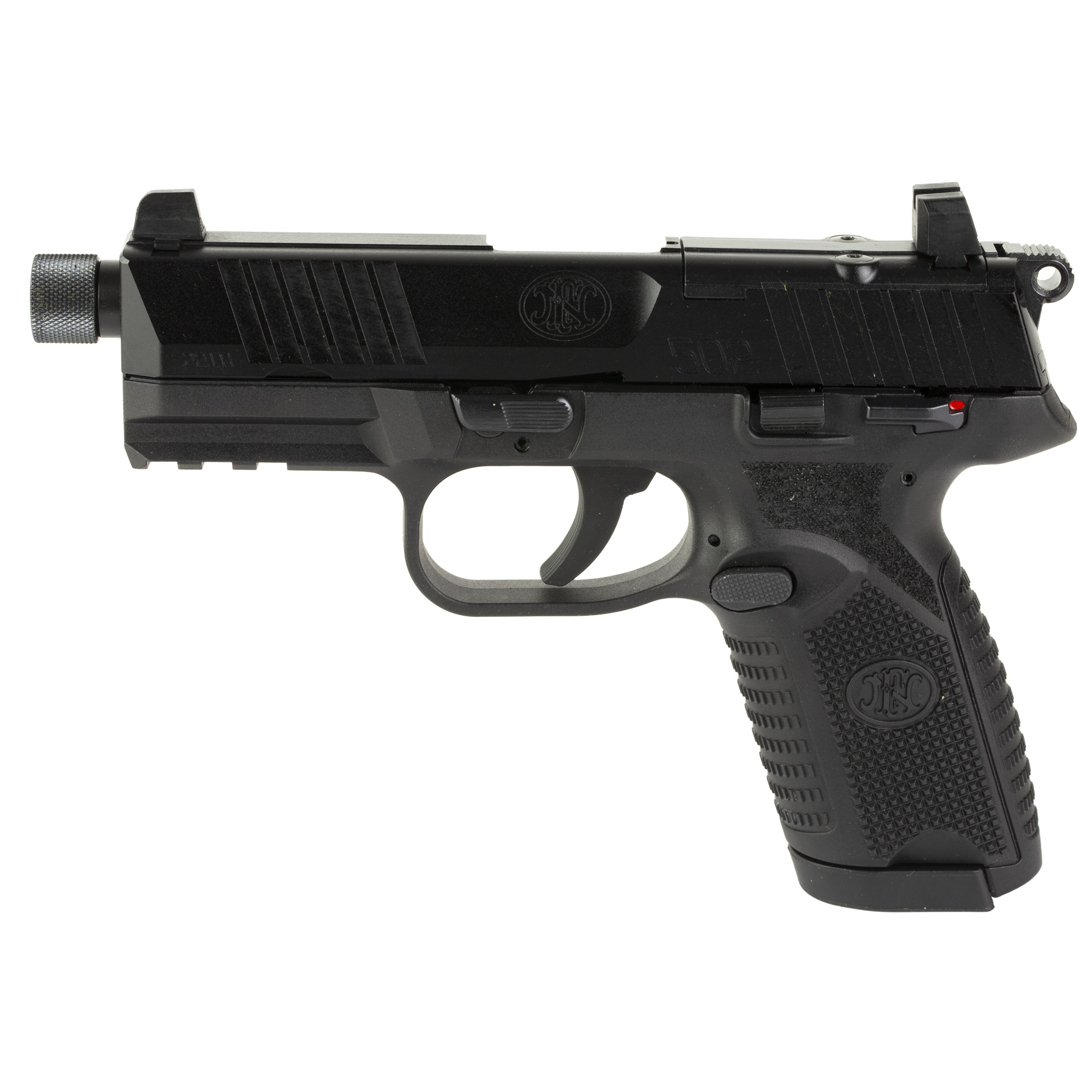FN 502 Tact 22LR Black 10+1 Tb Semi-Auto Pistol