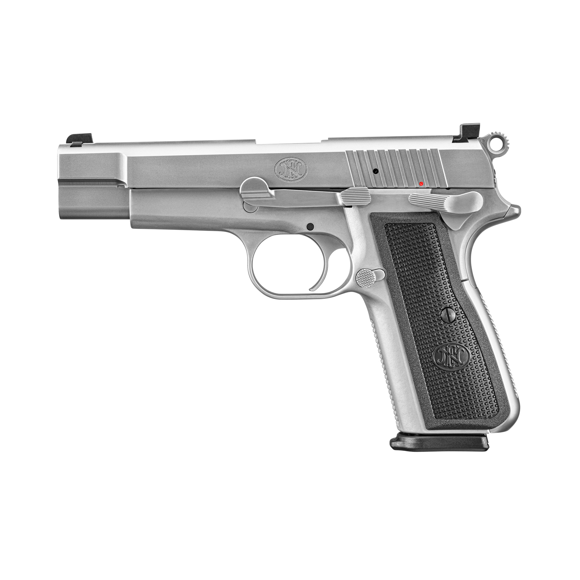 FN High Power 9mm Stainless 4.7" 17+1 Semi-Auto Pistol