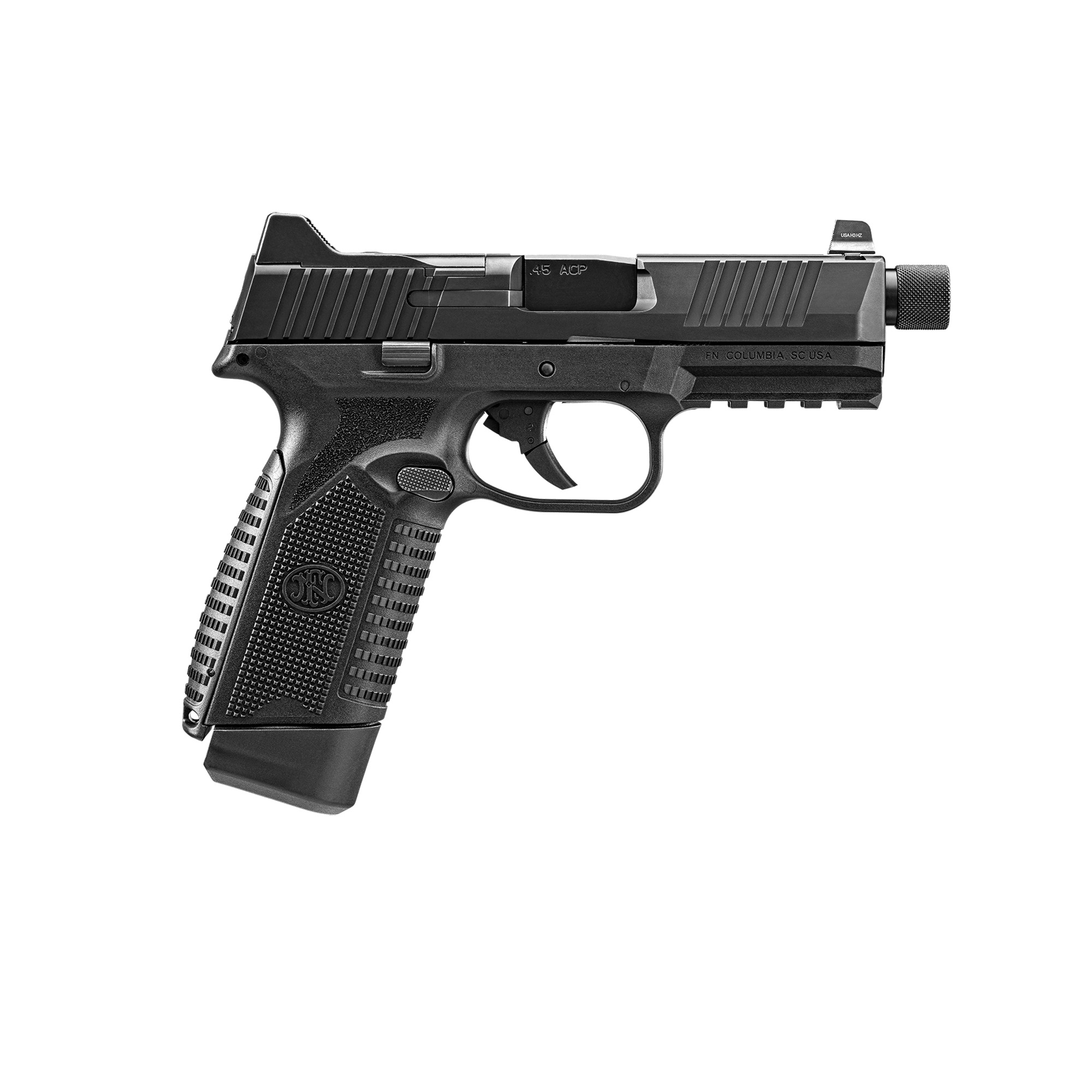 FN 545 T 45ACP Black 4.7" 10+1 Semi-Auto Pistol