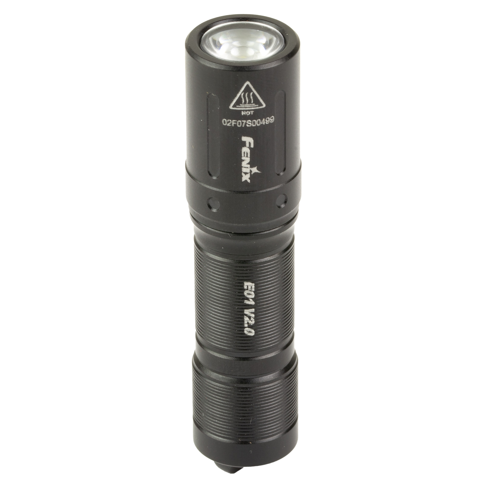 FENIX E01 V2 100 Lumen Keychain Black Flashlight
