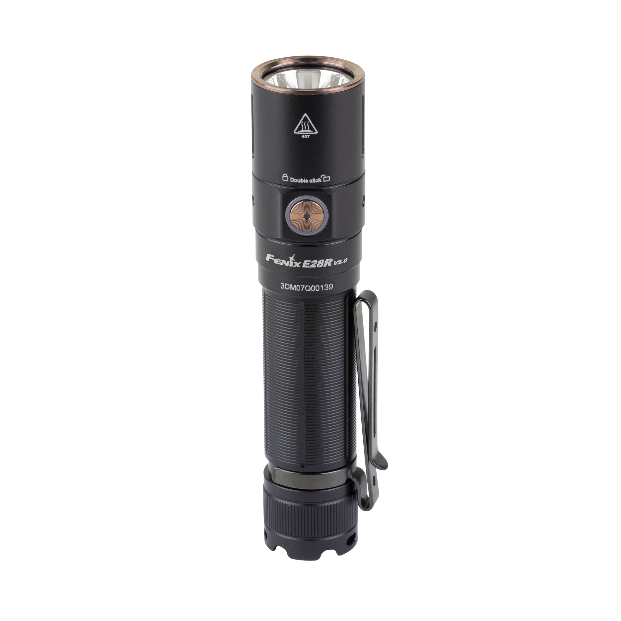 FENIX E28r V2 Rchrgble 1700LUM Black Flashlight