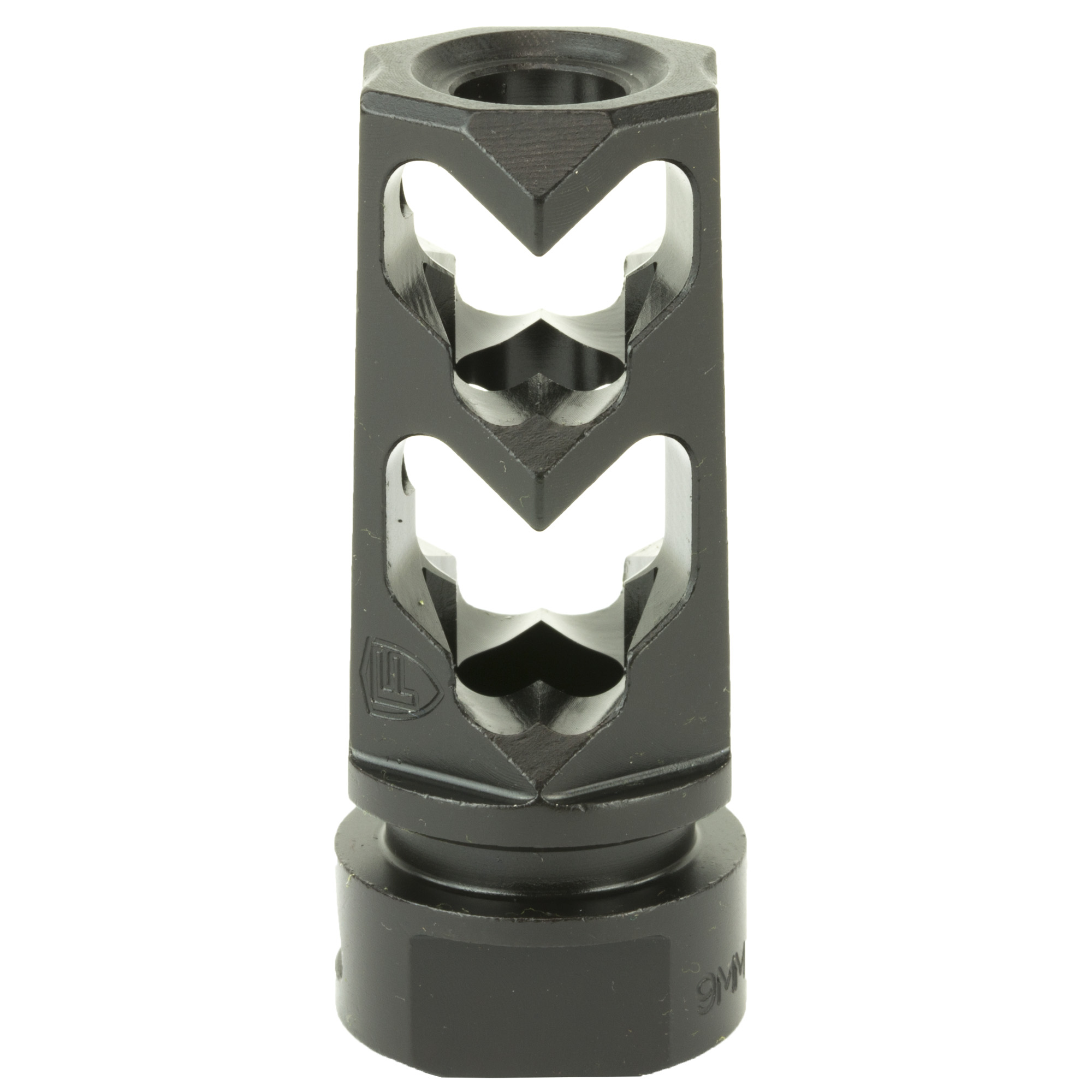 Fortis Manufacturing Inc. Fortis Muzzle Brake 9mm 1/2x36 Black