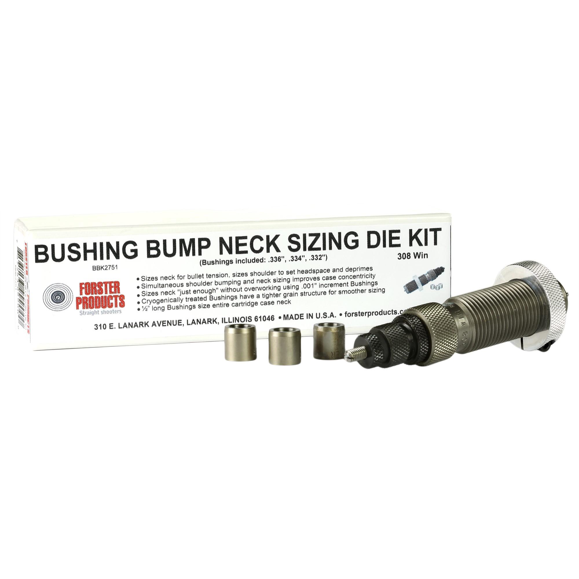 Forster Products Forster Bushing Bump Kit 6 Creedmoor