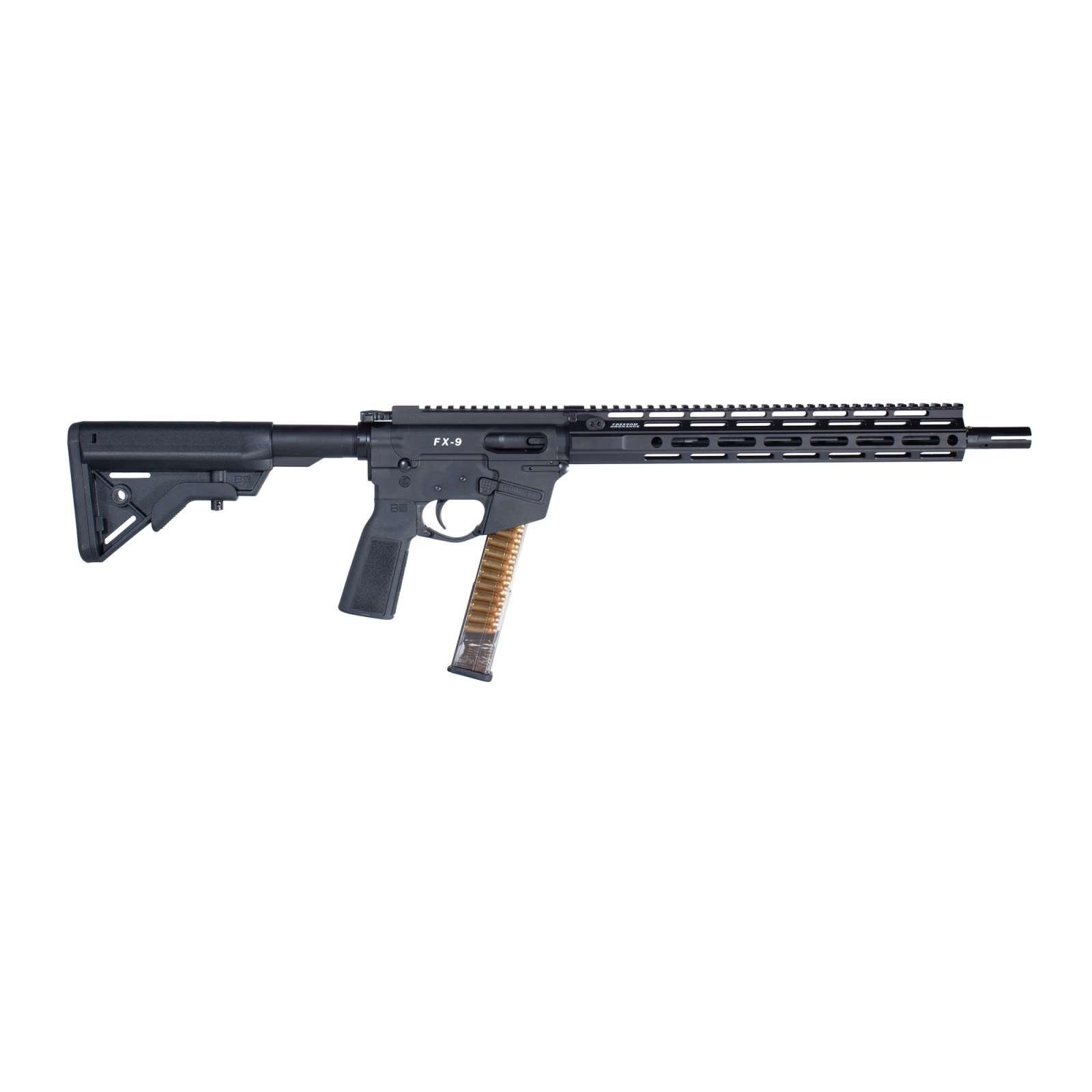 Freedom Ordnance Freedom FM9D Beltfed Rifle 9mm Luger 100 rd Belt Bag/33rd Glock Style Mag(1) 16" Barrel