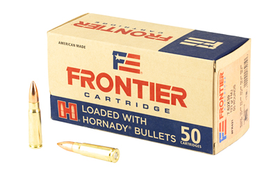 Frontier Cartridge Hornady Frontier Rifle Ammunition 7.62x39 123gr FMJ 2340 fps 50/ct