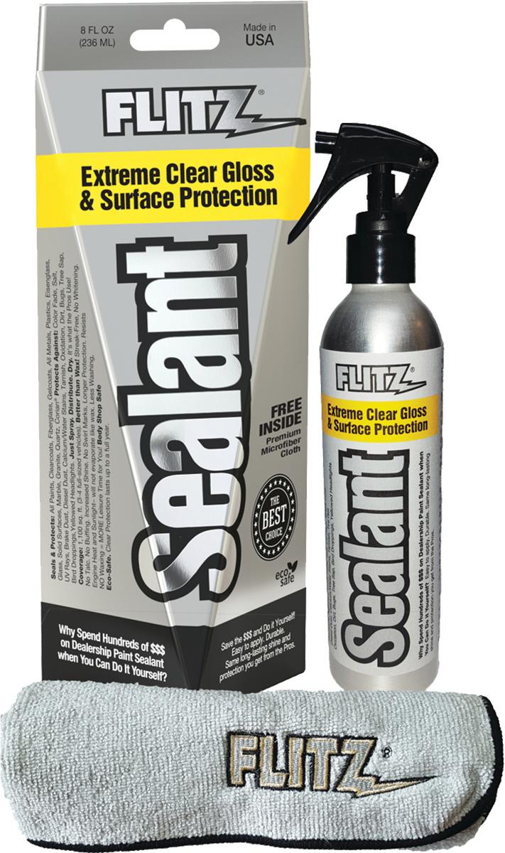 Flitz International Ltd Flitz Sealant 8 Oz Spray Bottle W/ Free Microfiber