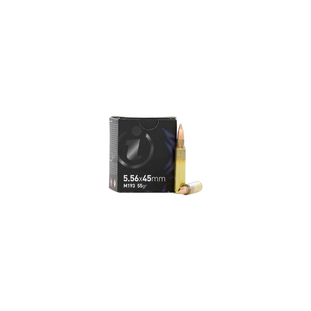 Global Ordnance Global Igman M193 Rife Ammunition 5.56mm NATO 55gr FMJ 3180 fps 20/ct
