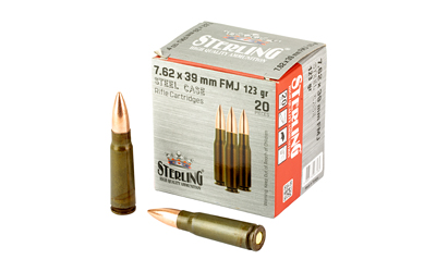 Global Ordnance Global Sterling Sub Compact 762x39 123GR Fmj 20/1000