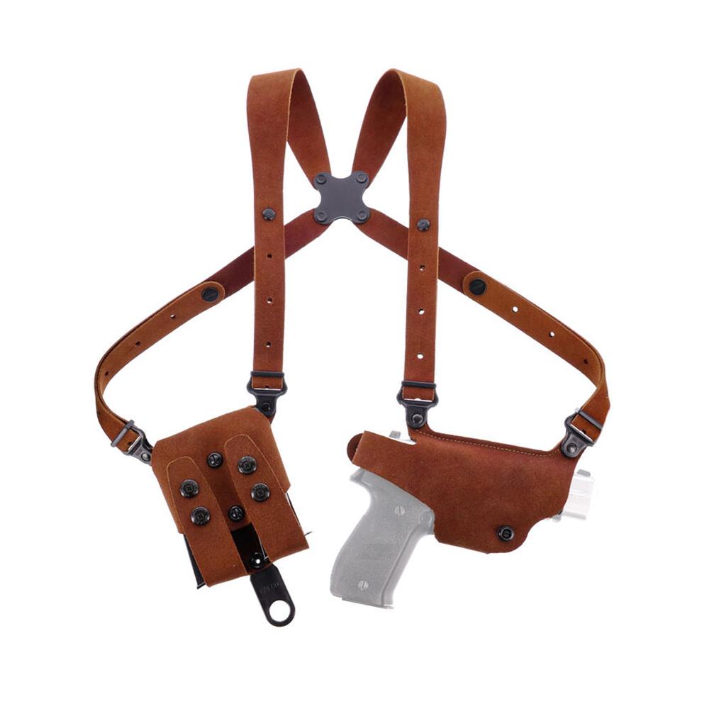 Galco International Ltd. Galco Classic Lite 2.0 Shoulder System Holster for Glock 17 Natural Right Hand