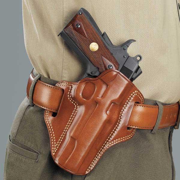 Galco International Ltd. Galco Combat Master Belt Holster for S&W N Frame 4" Tan Right Hand