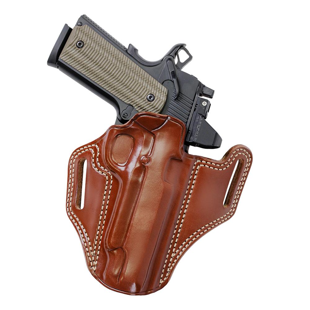 Galco International Ltd. Galco Combat Master 2.0 Belt Holster for Glock 19 Gen 1-6 With or Without Red Dot Tan