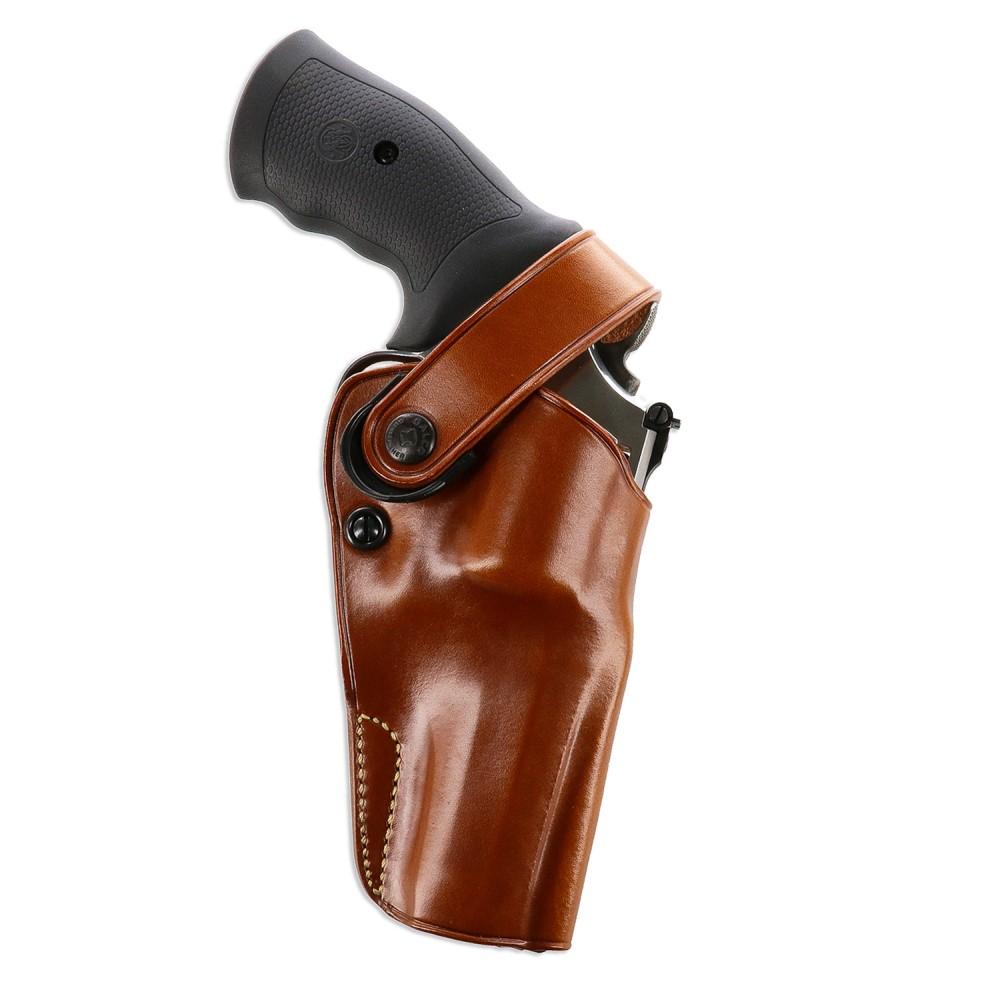 Galco International Ltd. Galco DAO Strongside/Crossdraw Belt Holster for Colt Python Tan Right Hand