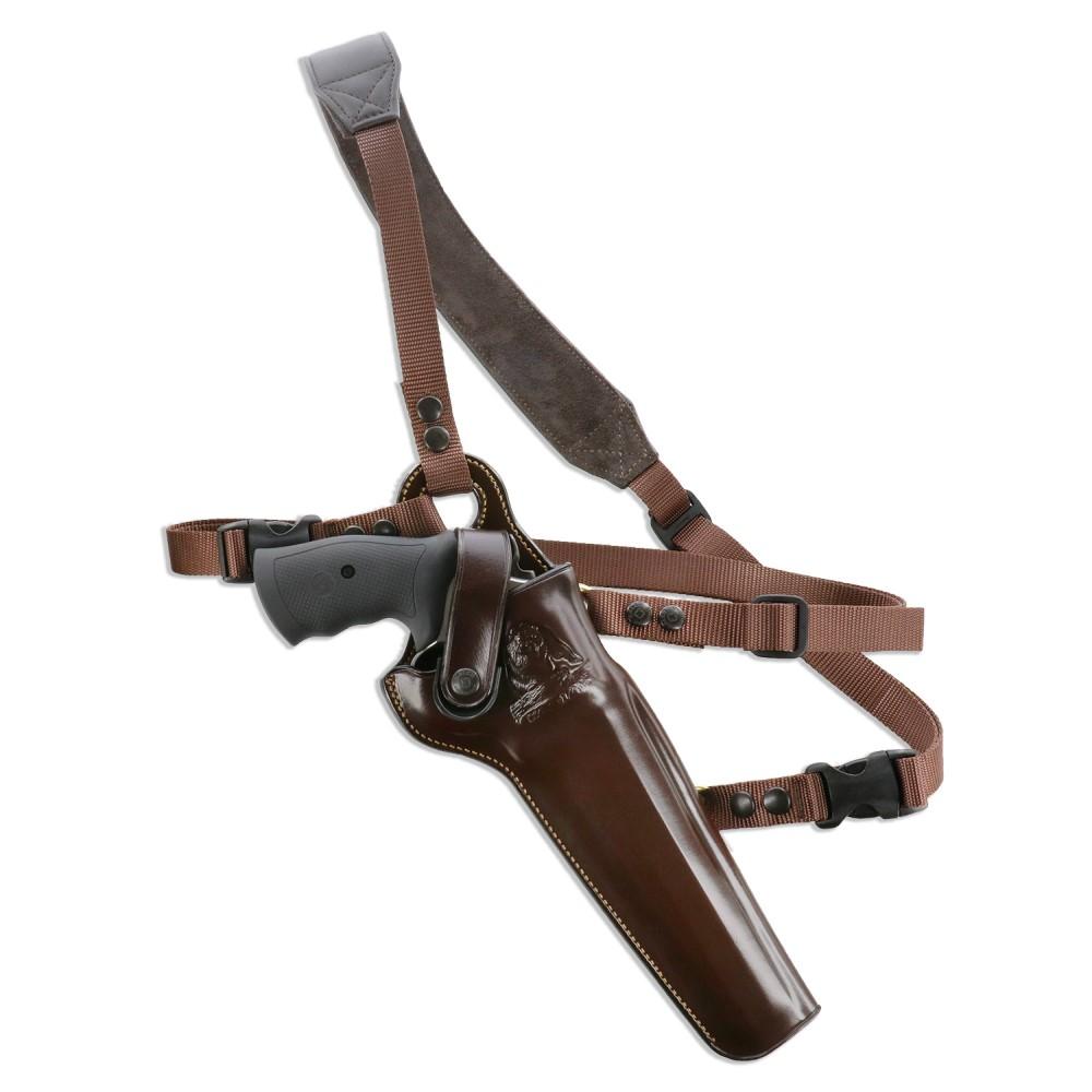 Galco International Ltd. Galco Kodiak Chest Holster for S&W X Frame M500 8 3/8" Barrel Havana Brown Right Hand