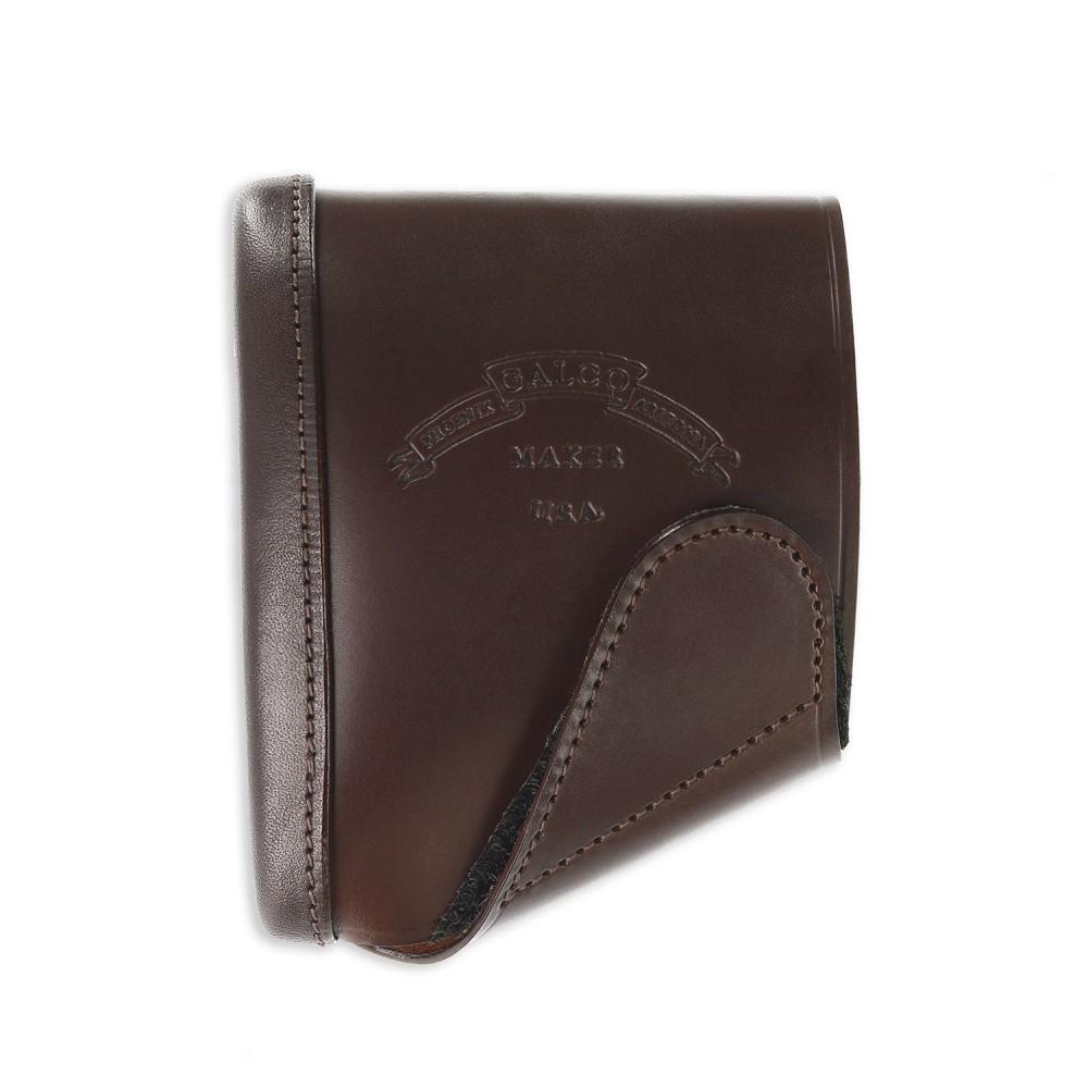 Galco International Ltd. Galco Leather Slip On Recoil Pad Dark Havana Brown Ambi Small