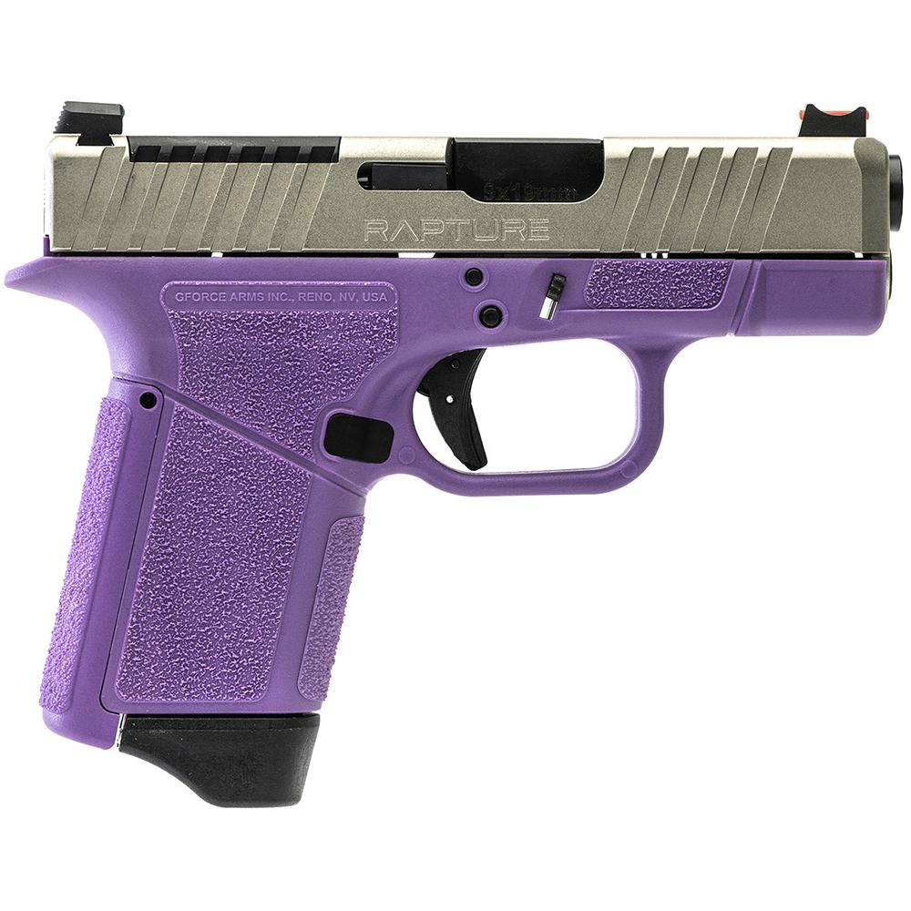 Gforce Purple Frame | Nickel Slide Semi-Auto Pistol Gforce Purple Frame | Nickel Slide Semi-Auto Pistol