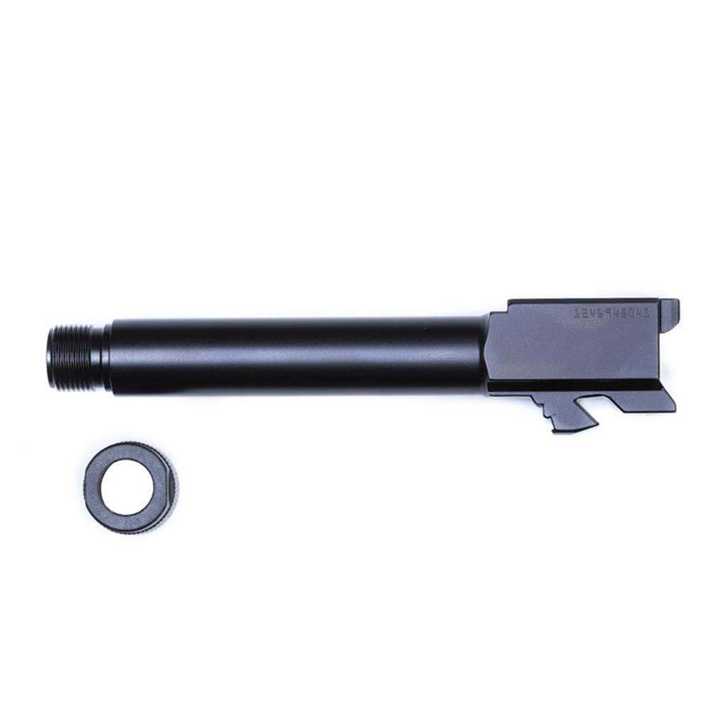 Glock Inc. Glock Factory 19/19x/45 Gen5 Handgun Barrel Right Hand 9mm Luger 1/2x28 Threaded Black