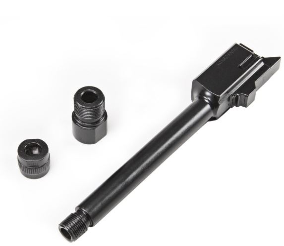 Glock Inc. Glock Threaded Barrel for Glock Model 44 .22 LR 4.02" M9 X 75 Right Hand Black