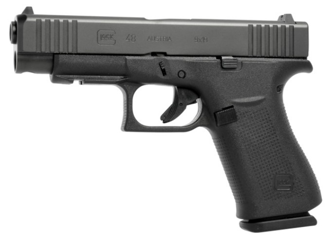 Glock Inc. Glock 48 w/Front Rail Handgun 9mm Luger 10rd Magazines(2) 4.17" Barrel Austria Made