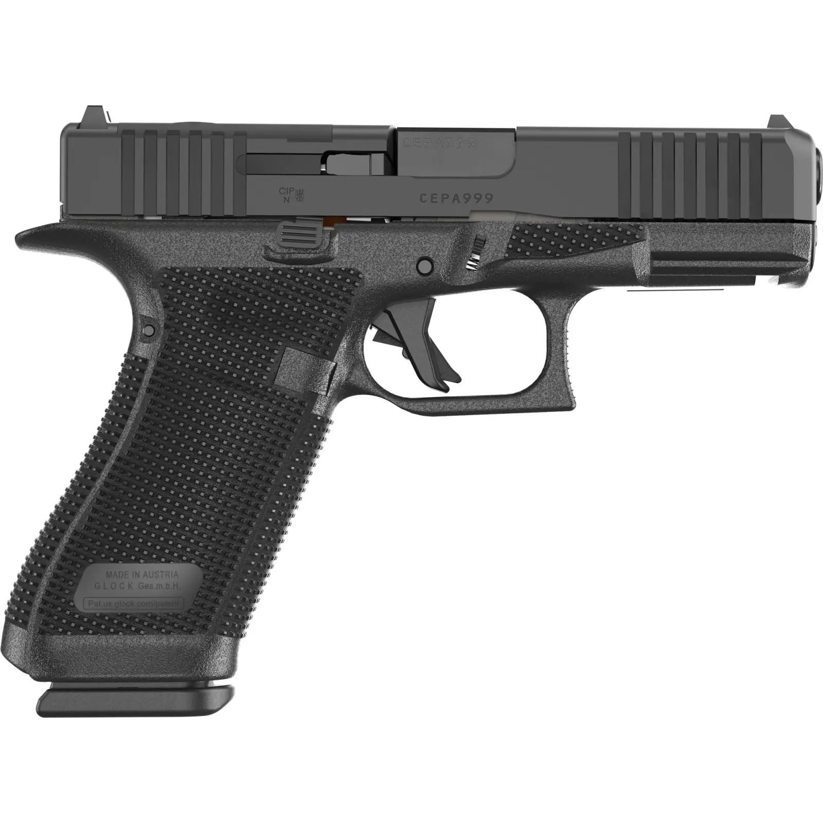 Glock 45 Gen 6 Handgun 9mm Luger 10rd Magazines(3) 4.02" Barrel Black USA Made Glock 45 Gen 6 Handgun 9mm Luger 10rd Magazines(3) 4.02" Barrel Black USA Made