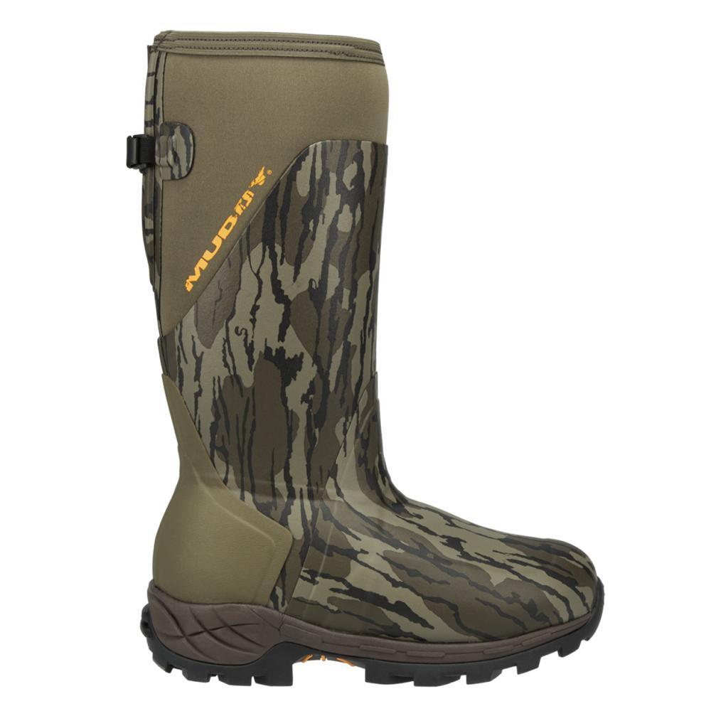 Muddy DV8 17" Insulated Boots 1000G Mossy Oak Bottomland Size 9D Muddy DV8 17" Insulated Boots 1000G Mossy Oak Bottomland Size 9D