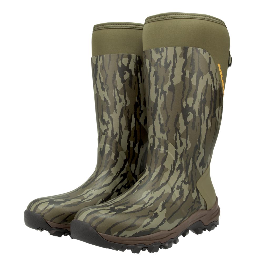 Gsm Muddy DV8 17" Non-Insulated Boots Mossy Oak Bottomland Size 11D