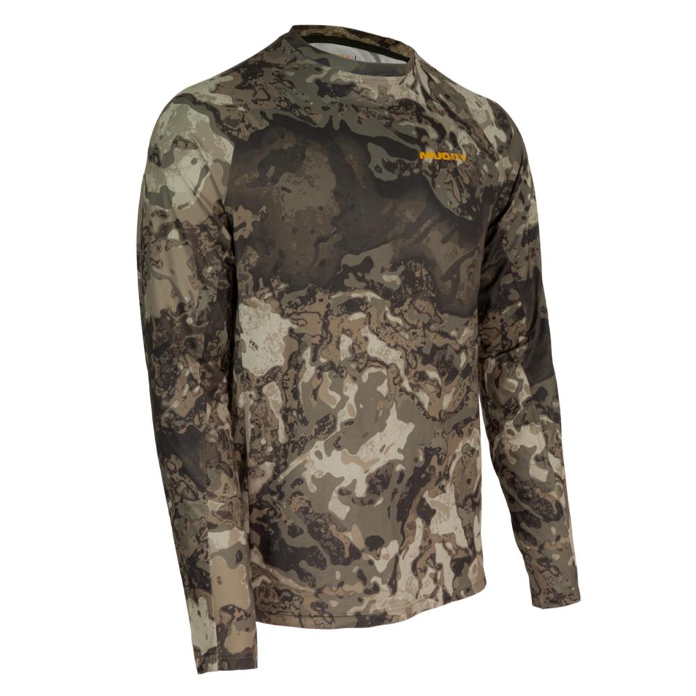 Gsm Muddy Base Layer Crew Long Sleeve Shirt Veil Canyon Grey L