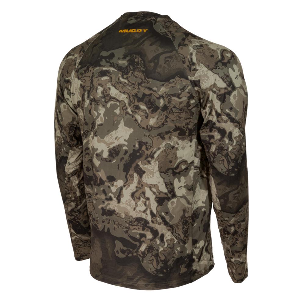 Muddy Base Layer Crew Long Sleeve Shirt Veil Canyon Grey S Muddy Base Layer Crew Long Sleeve Shirt Veil Canyon Grey S