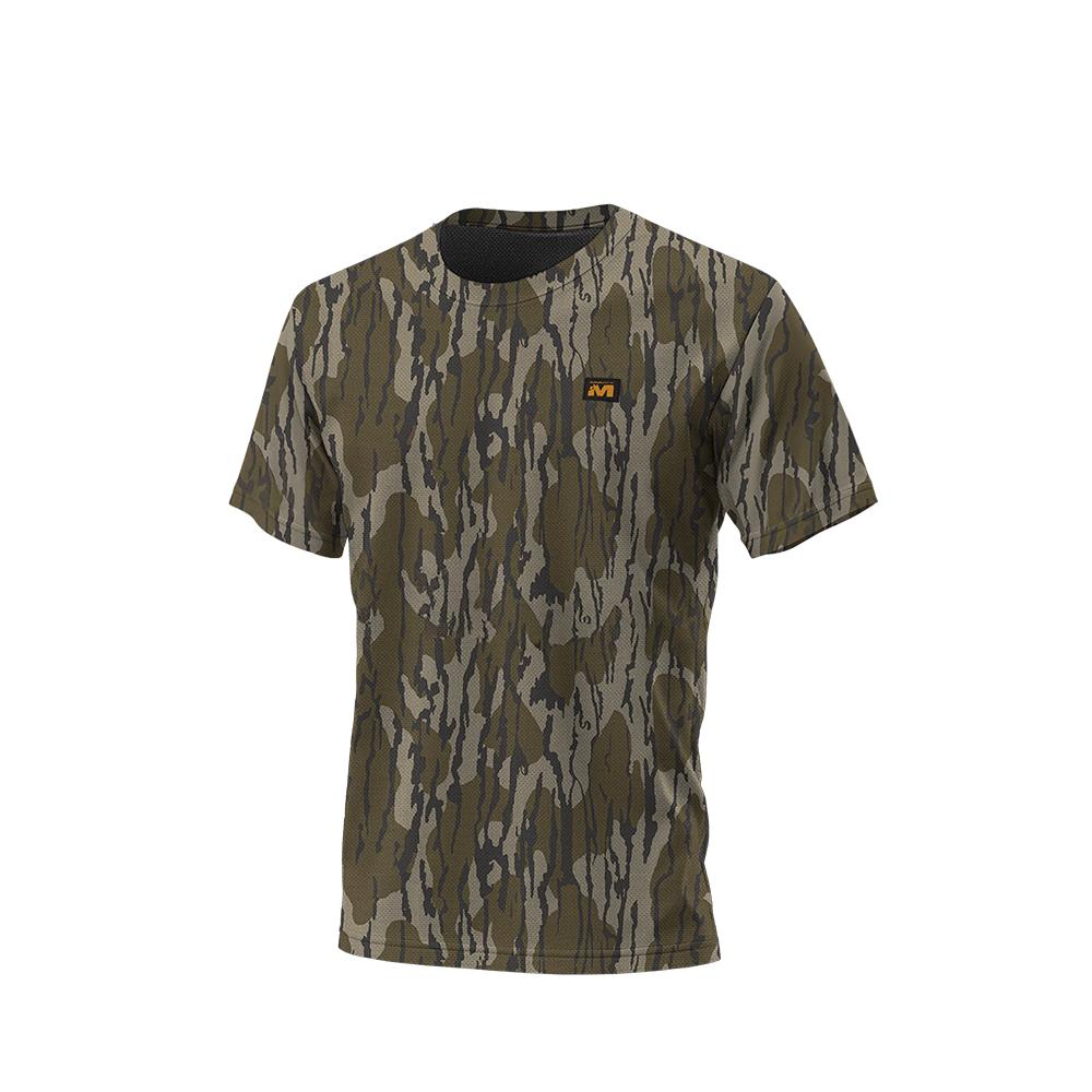Gsm Muddy DV8 Ambush Lightweight Short Sleeve Shirt Mossy Oak Bottomland S