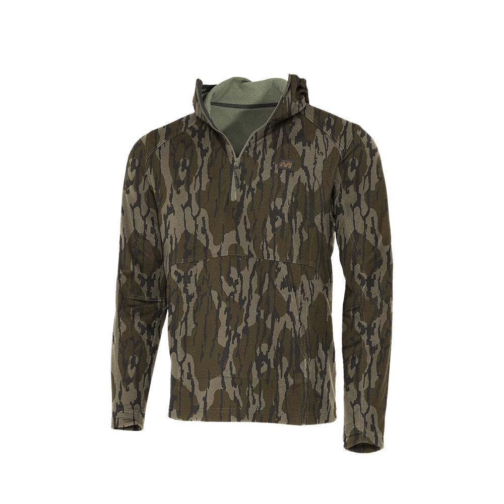 Gsm Muddy DV8 Quest Midweight Quarter Zip Hoodie Mossy Oak Bottomland 3XL