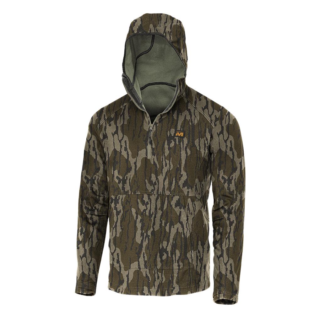 Muddy DV8 Quest Midweight Quarter Zip Hoodie Mossy Oak Bottomland XL Muddy DV8 Quest Midweight Quarter Zip Hoodie Mossy Oak Bottomland XL