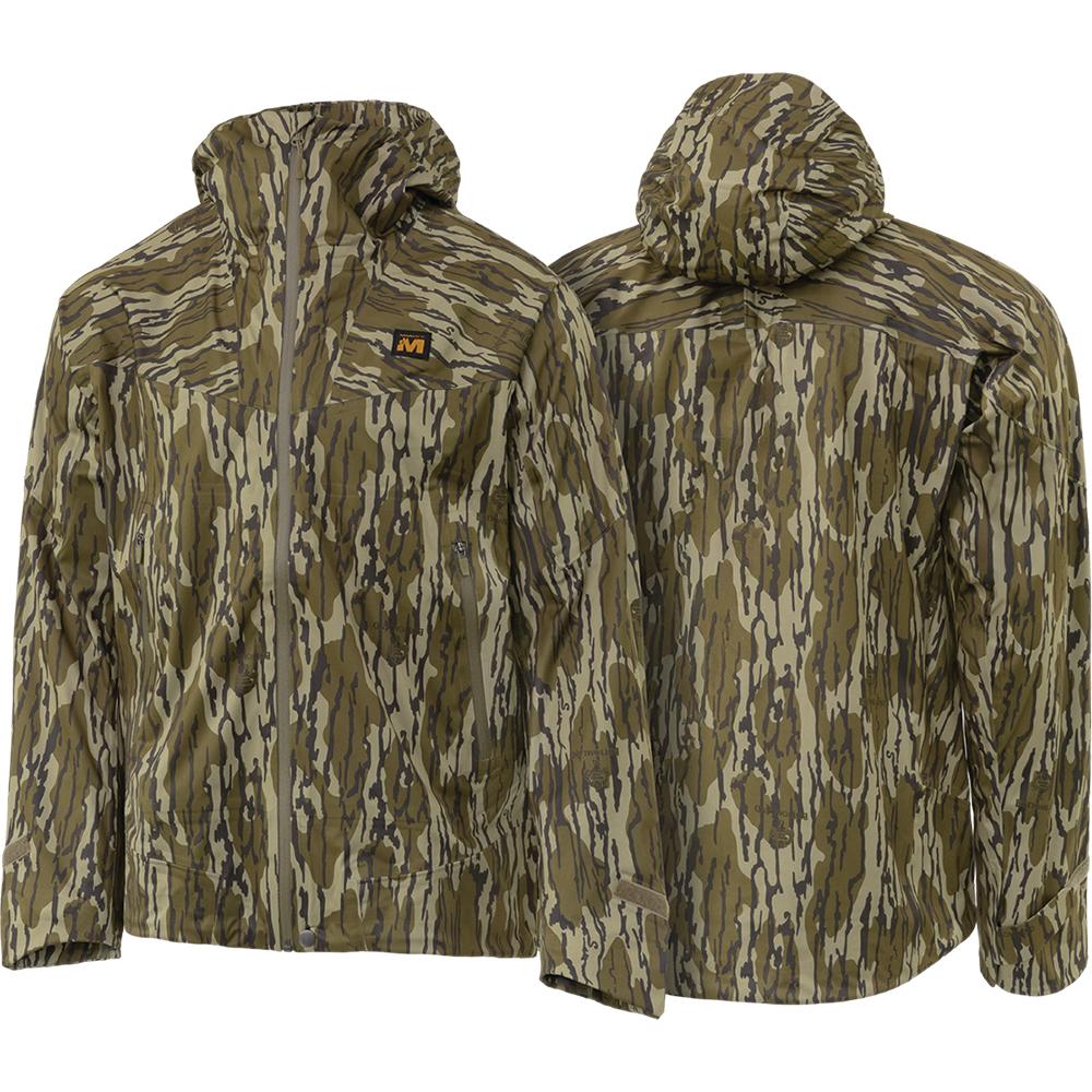 Gsm Muddy DV8 Cyclone 3L Rain Jacket Mossy Oak Bottomland L